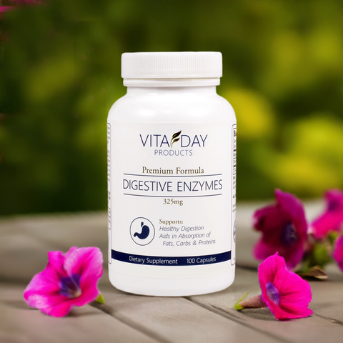 Premium Digestive Enzymes - Gas, Bloating & Heartburn